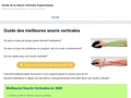 Souris Verticale : souris ergonomiques verticales
